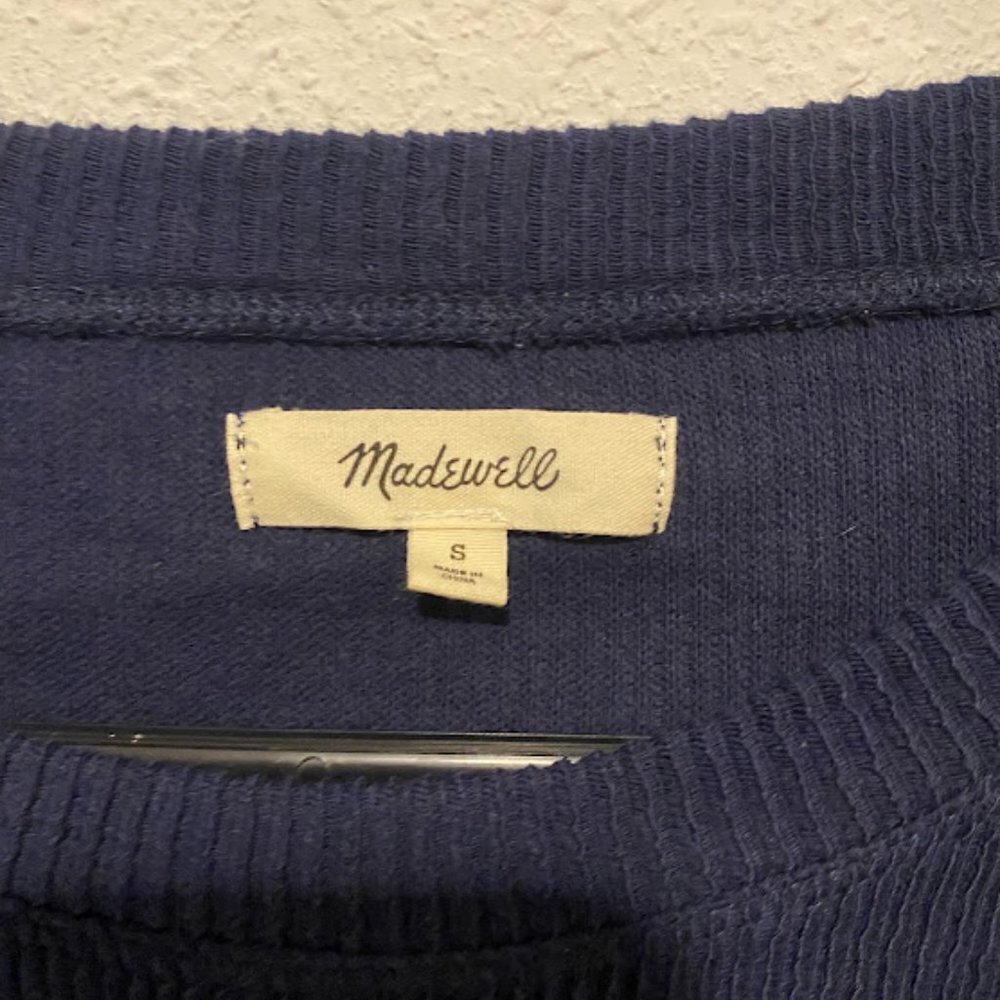 Madewell Ribbed Tie Tee - Picture 2 of 3